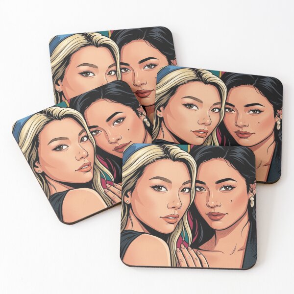 Item preview, Girlfriend Coded LO Thai GL Lgbtq+ Comic Book Art Home Wall Decor Print Poster Pride TV Series Movie  designed and sold by Mind Space.