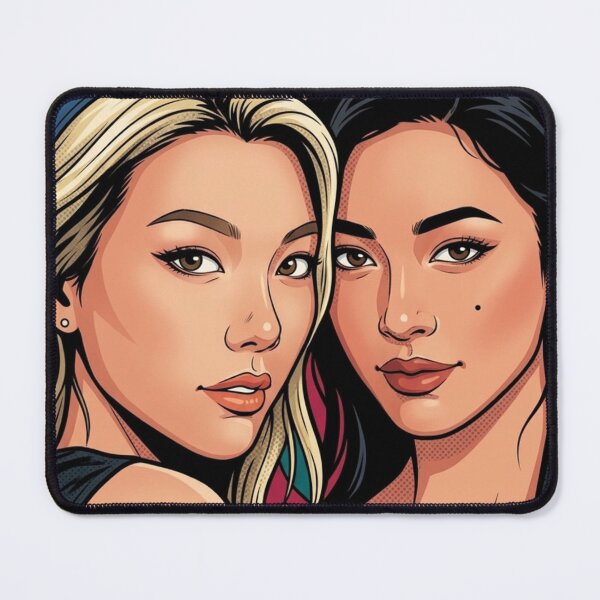 Item preview, Girlfriend Coded LO Thai GL Lgbtq+ Comic Book Art Home Wall Decor Print Poster Pride TV Series Movie designed and sold by Mind Space.