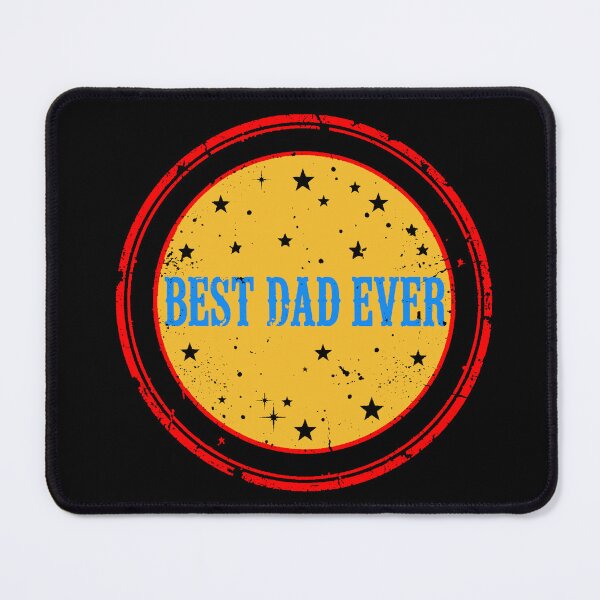 Artikelvorschau, Bester Papa aller Zeiten | Vintage-Retro-Regenbogen-Abzeichen entworfen und verkauft von AstronautMerch.