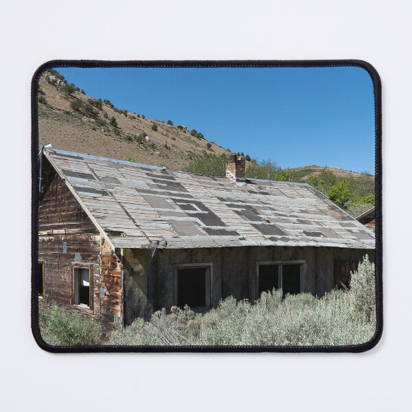 Item preview, Abandoned mining shacks near Star Mine in Nevada designed and sold by lisavonbiela.