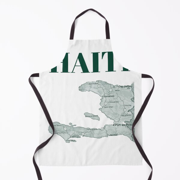 Item preview, Green Map of Haiti designed and sold by madimmm.