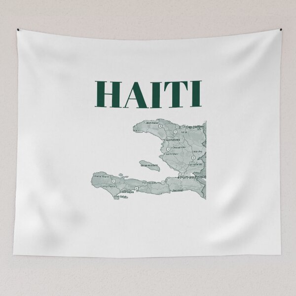 Item preview, Green Map of Haiti designed and sold by madimmm.