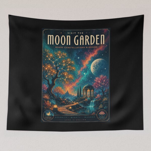 Item preview, Constellation Orchard beneath the Lunar Sky  designed and sold by Sketchlegacy.