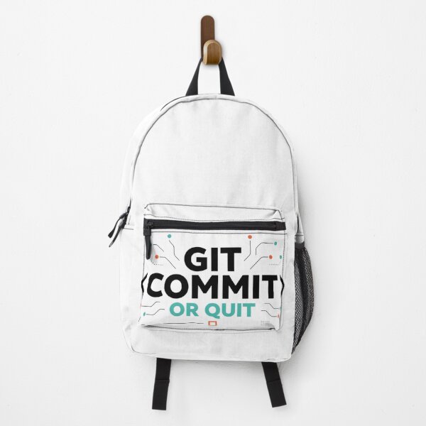 Item preview, Git Commit or Quit Coding Humor Shirt designed and sold by DArtfulStudio.