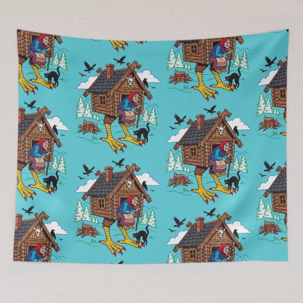 Item preview, Baba Yaga Hut designed and sold by TeeARTHY.