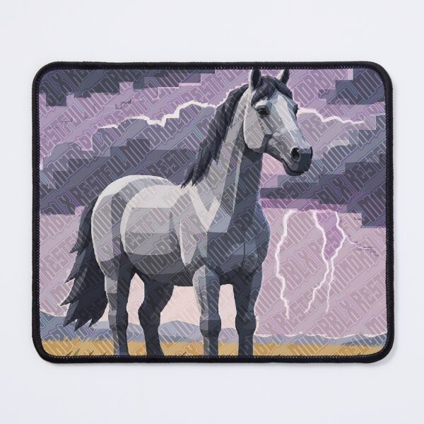 Item preview, Majestic Storm Stallion Design designed and sold by RestfulMindRBLX.