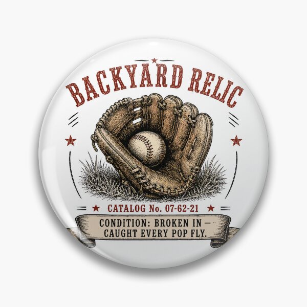 Item preview, Vintage Baseball Glove T-Shirt | Funny Baseball Gift | Backyard Relic designed and sold by Mikoff04-arts.