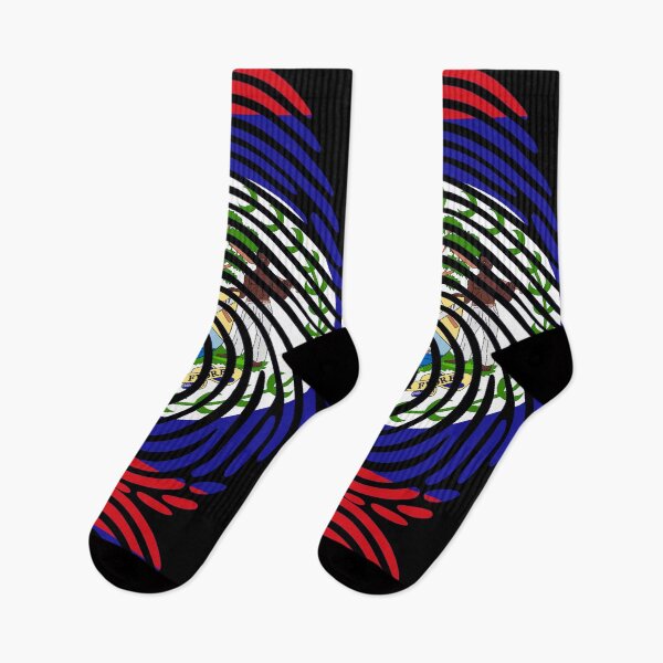Item preview, Belize Flag Fingerprint Identity | Belizean DNA Heritage Graphic designed and sold by NTGUILTY.