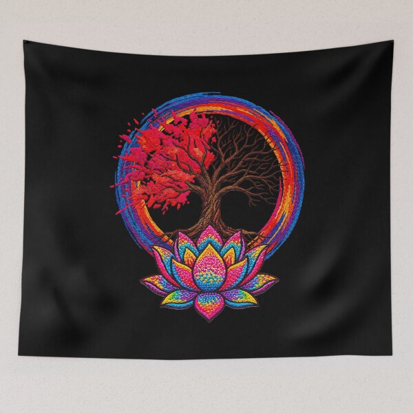 Item preview, Cosmic Tree Lotus designed and sold by TeeARTHY.