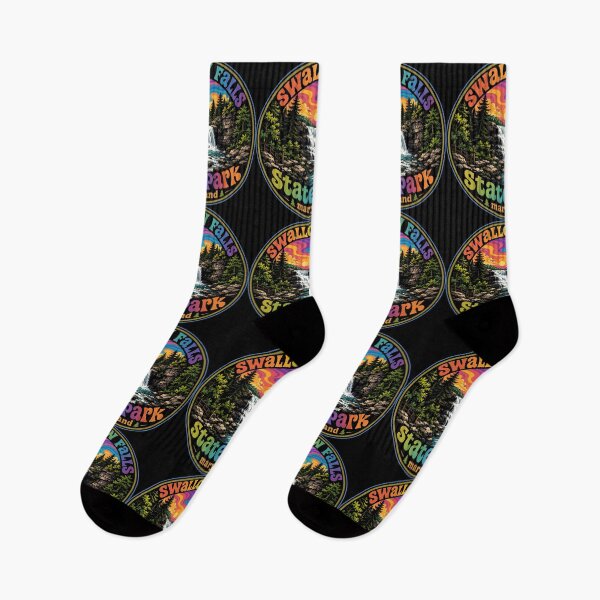 Item preview, Swallow Falls State Park Maryland Trippy Art Travel designed and sold by TomFrontierArt.