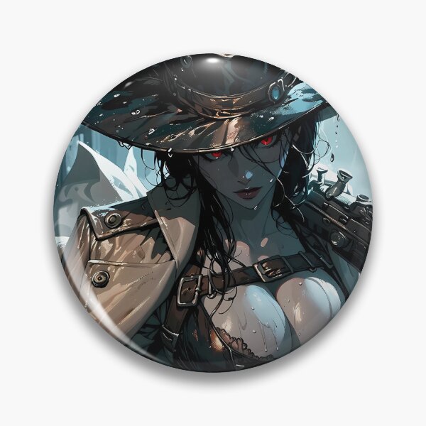 Item preview, Vampire Huntress Gothic Supernatural Dark Fantasy Warrior designed and sold by BorgSpareParts.
