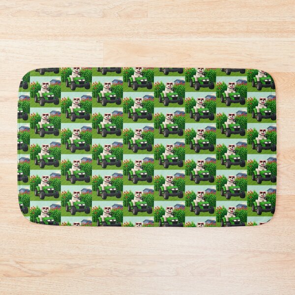 Item preview, Dog Riding Lawn Tractor Design designed and sold by RestfulMindRBLX.