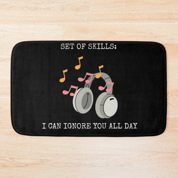 Item preview, I Have A Particular Set Of Skills Ignore You Funny Introvert Humor designed and sold by Mircea786.