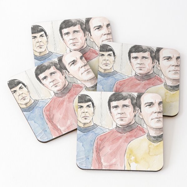 Item preview, U.S.S. Enterprise, Captain and crew members designed and sold by sid1802.