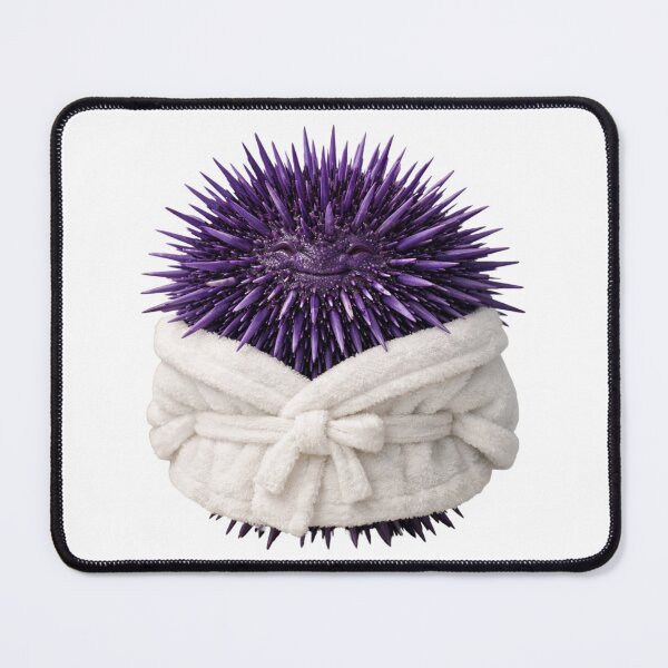 Item preview, Comfy Bathrobe Purple Sea Urchin designed and sold by Sillytoe.
