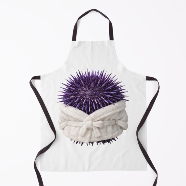 Item preview, Comfy Bathrobe Purple Sea Urchin designed and sold by Sillytoe.