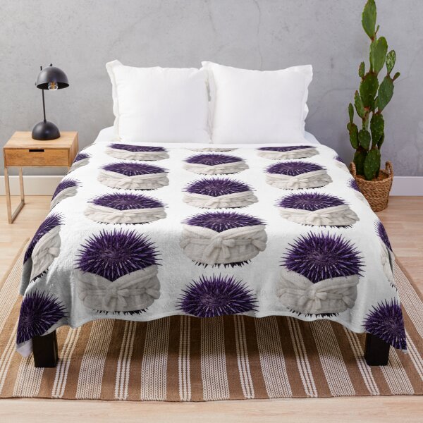 Item preview, Comfy Bathrobe Purple Sea Urchin designed and sold by Sillytoe.