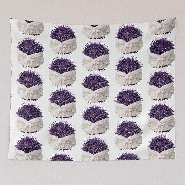 Item preview, Comfy Bathrobe Purple Sea Urchin designed and sold by Sillytoe.