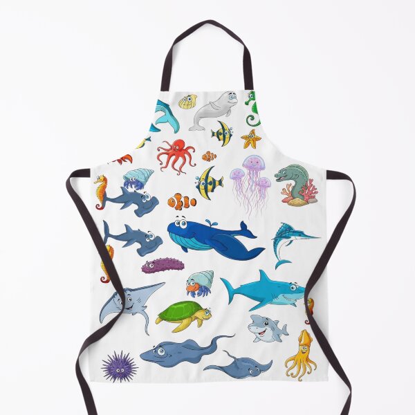 Item preview, Adorable Sea Creatures Cartoon Collection designed and sold by yanderedev.