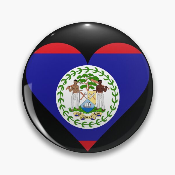 Item preview, Belize Heart Flag Graphic | I Love Belize Patriotic Symbol designed and sold by NTGUILTY.