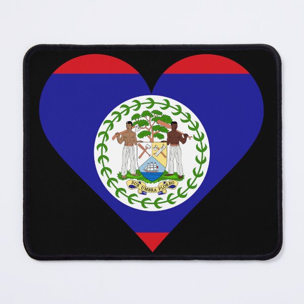 Item preview, Belize Heart Flag Graphic | I Love Belize Patriotic Symbol designed and sold by NTGUILTY.