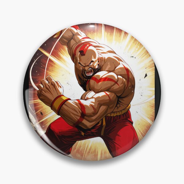Item preview, Video Games - Stylized Wrestler, Muscular Fighter in Explosive Action designed and sold by Zone--Gaming.