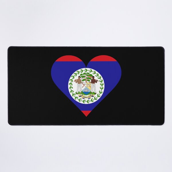 Item preview, Belize Heart Flag Graphic | I Love Belize Patriotic Symbol designed and sold by NTGUILTY.