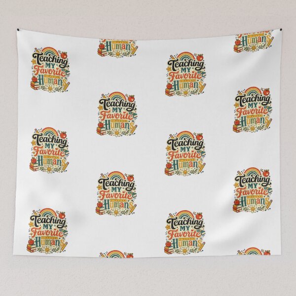 Item preview, Teaching My Favorite Humans Teacher Shirt designed and sold by happyshirt27.
