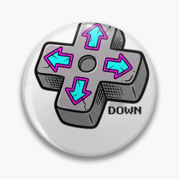 Item preview, Muscle Memory Cheat Code D-Pad Retro Gaming designed and sold by ryanguas.