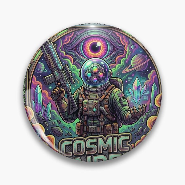Item preview, Cosmic Raider Void Frontier Galactic Explorer Art designed and sold by cannsuh.
