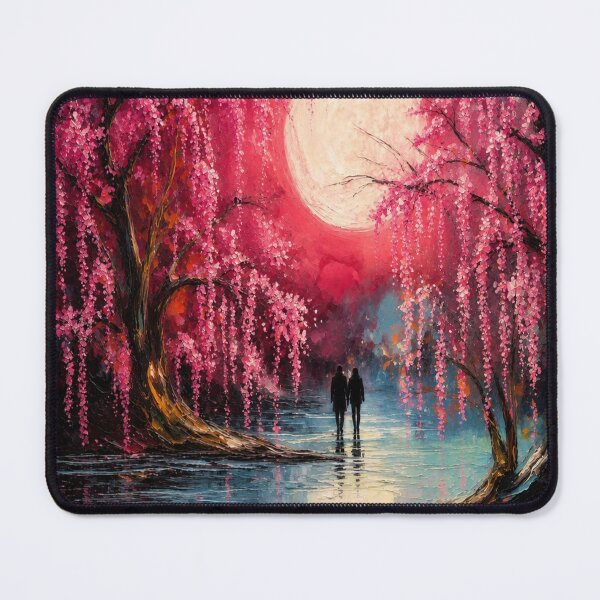 Item preview, Moonlit Cherry Blossom Path designed and sold by CyndiEpps.