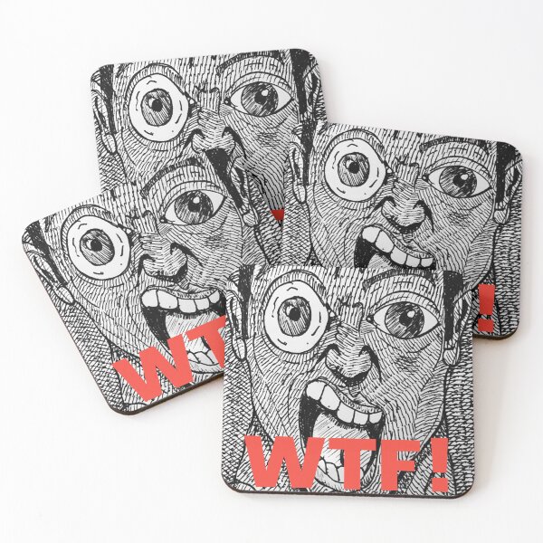 Item preview, W T F ! designed and sold by DMcK Designs.