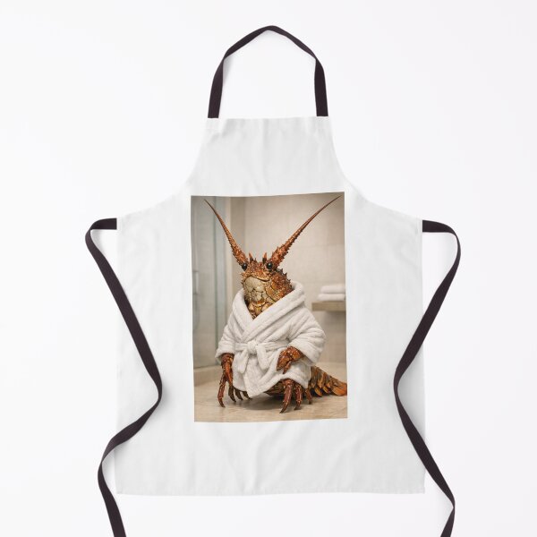 Item preview, Cozy Bathrobe Spiny Lobster designed and sold by Sillytoe.