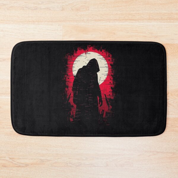Item preview, Cyberpunk Hooded Assassin Glitch Art designed and sold by ERODED SELF.