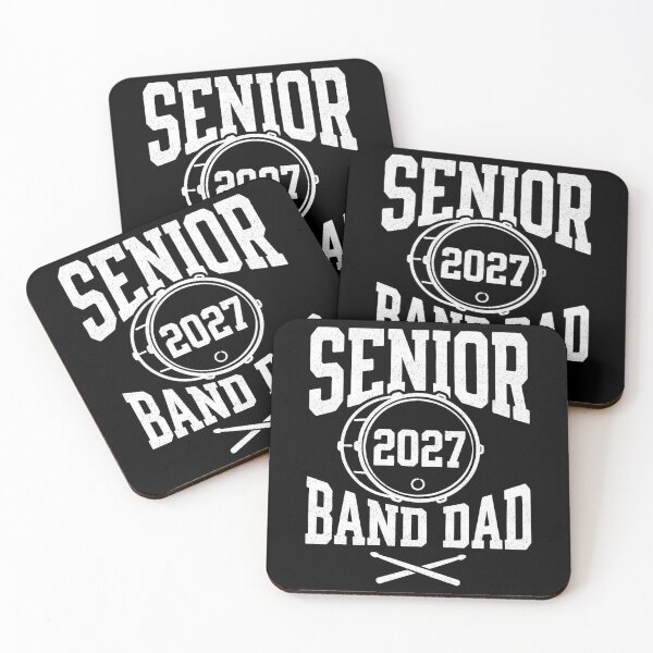Item preview, Senior Band Dad 2027 Proud Marching Band Parent designed and sold by FreshVibe Prints.