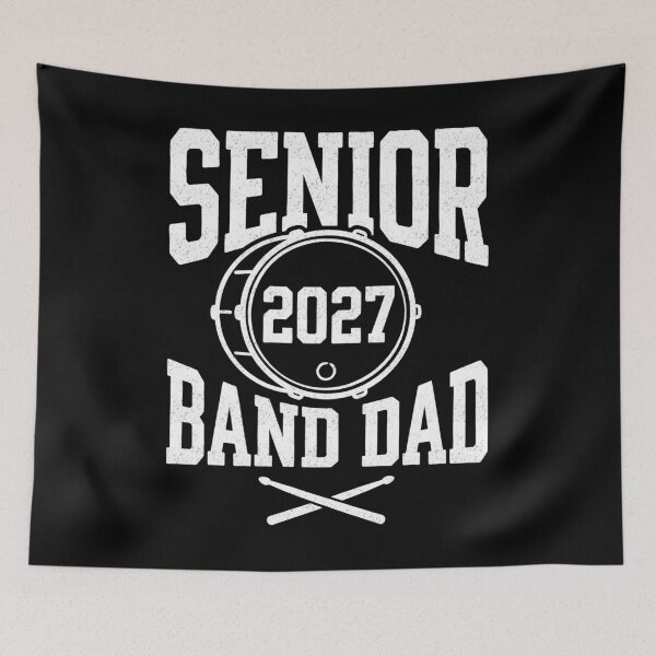 Item preview, Senior Band Dad 2027 Proud Marching Band Parent designed and sold by FreshVibe Prints.