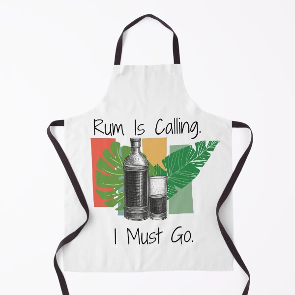Item preview, Rum Is Calling I Must Go | Funny Rum Lover Tropical Cocktail Shirt designed and sold by luckyhue.