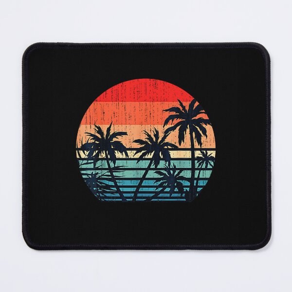 Item preview, Retro Tropical Beach Sunset Palm Tree Summer Vacation designed and sold by Rahamkshop.