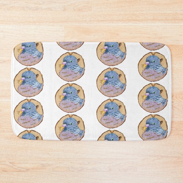 Item preview, Woodpigeon Log Painting designed and sold by Royxmaes.