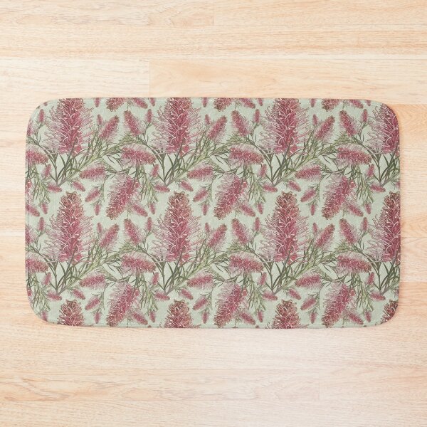 Item preview, Grevillea Pink - Green Background designed and sold by Charlotte Weaver.