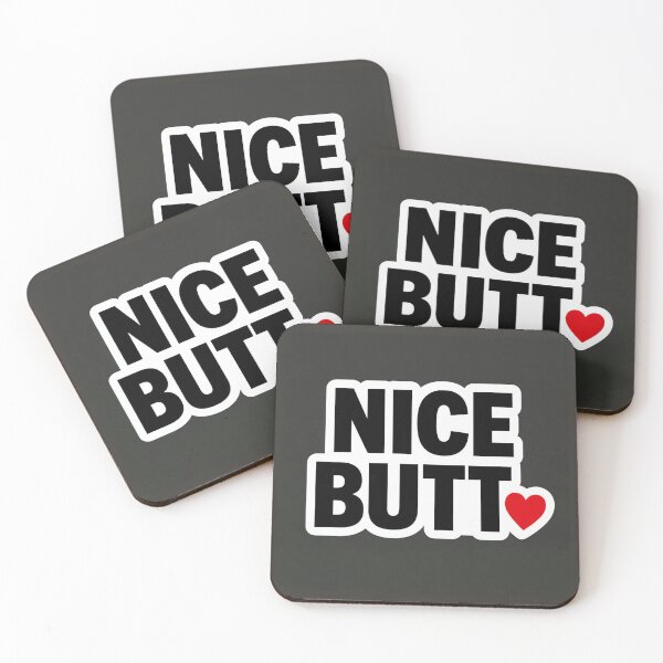 Item preview, Nice Butt Funny Cheeky Romantic Sticker designed and sold by Aliplus+.