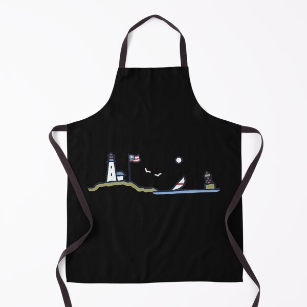 Item preview, Coastal Lighthouse Nautical Beach Scene Vintage Maritime designed and sold by Gbriel3.