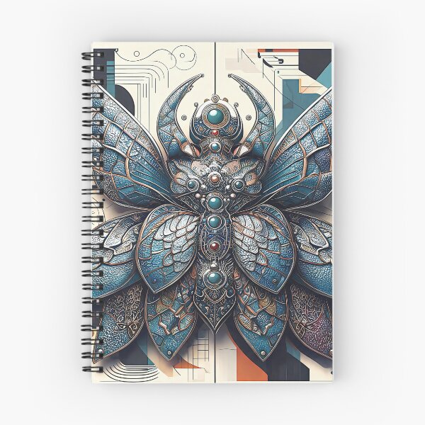 Item preview, Textured Winged Insect Against an Abstract Background designed and sold by Frackxion.