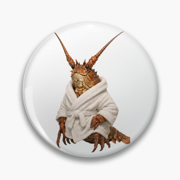 Item preview, Bathrobe Spiny Lobster designed and sold by Sillytoe.