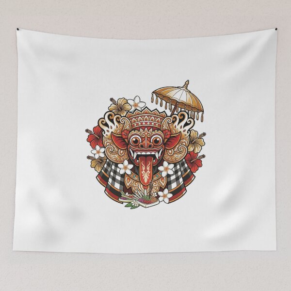Item preview, Balinese Barong Mask Heritage – Sacred Island Guardian Art designed and sold by cannsuh.