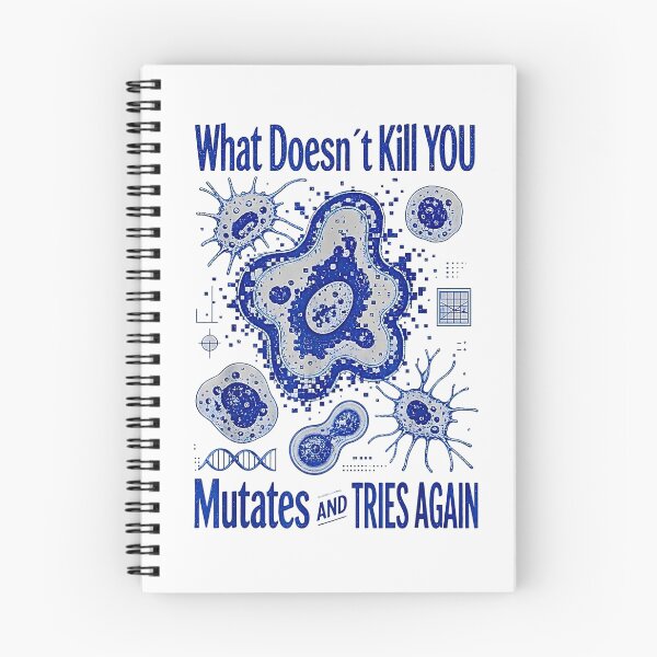 Item preview, What Doesn't Kill You Mutates and Tries Again Biology designed and sold by Rahamkshop.