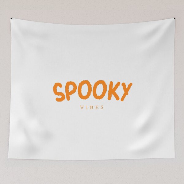Item preview, Spooky Vibes | Cute Halloween Dripping Typography Design designed and sold by luckyhue.