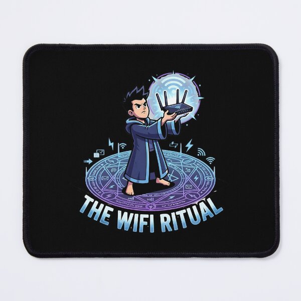 Item preview, The Wifi Ritual Funny Router Magic designed and sold by Zazz Lee.