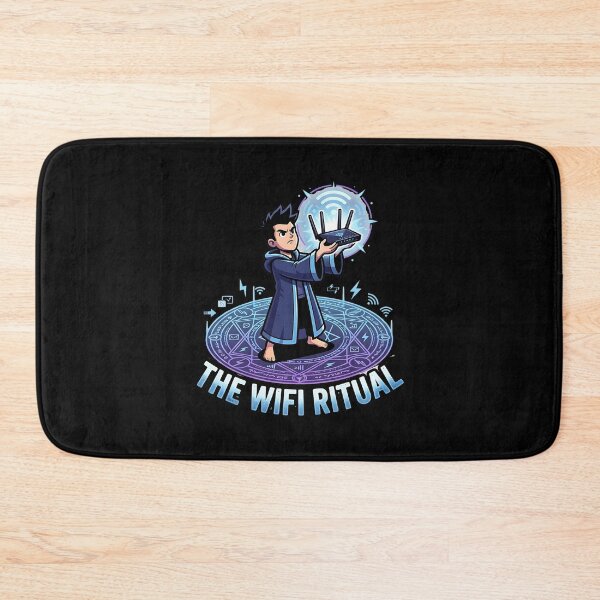 Item preview, The Wifi Ritual Funny Router Magic designed and sold by Zazz Lee.