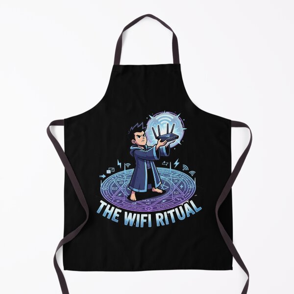 Item preview, The Wifi Ritual Funny Router Magic designed and sold by Zazz Lee.